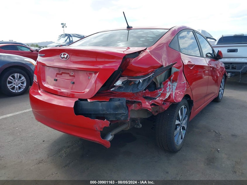 2017 Hyundai Accent Value Edition VIN: KMHCT4AEXHU225645 Lot: 39901163