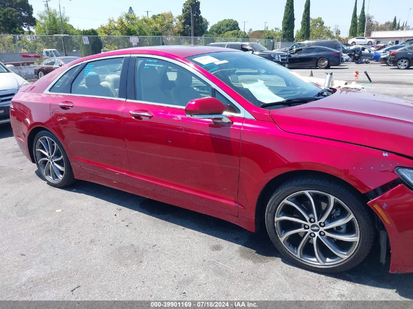 2019 Lincoln Mkz Hybrid Reserve I VIN: 3LN6L5LU3KR605643 Lot: 39901169