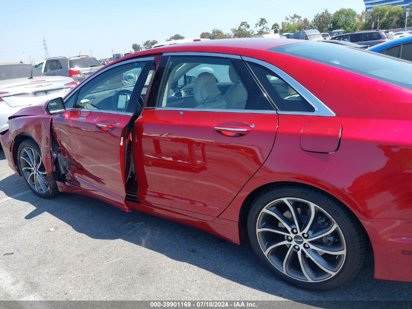 2019 Lincoln Mkz Hybrid Reserve I VIN: 3LN6L5LU3KR605643 Lot: 39901169