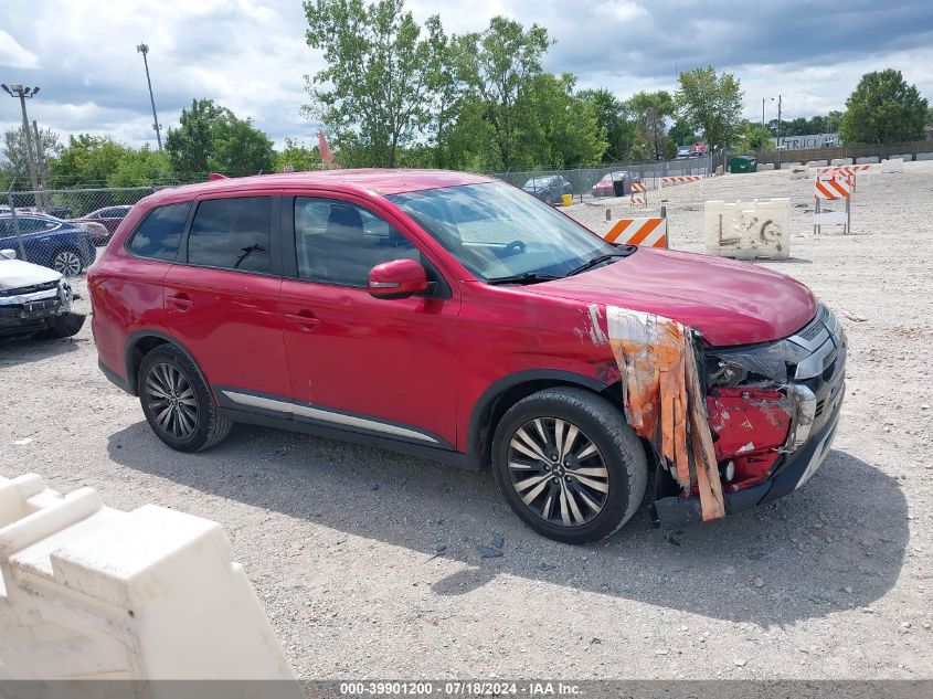 2019 Mitsubishi Outlander Se VIN: JA4AD3A37KZ021343 Lot: 39901200