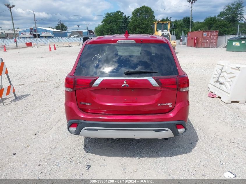 2019 Mitsubishi Outlander Se VIN: JA4AD3A37KZ021343 Lot: 39901200