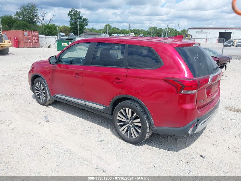 2019 Mitsubishi Outlander Se VIN: JA4AD3A37KZ021343 Lot: 39901200