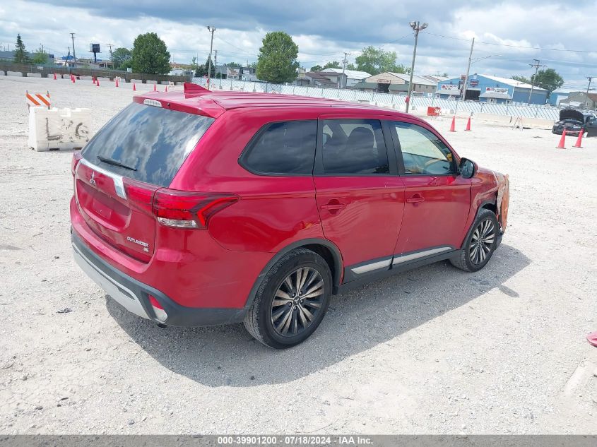 2019 Mitsubishi Outlander Se VIN: JA4AD3A37KZ021343 Lot: 39901200