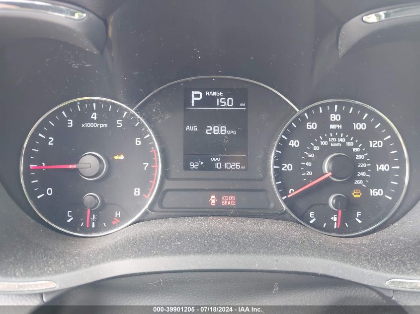 2017 Kia Forte Lx VIN: KNAFK5A88H5711060 Lot: 39901205