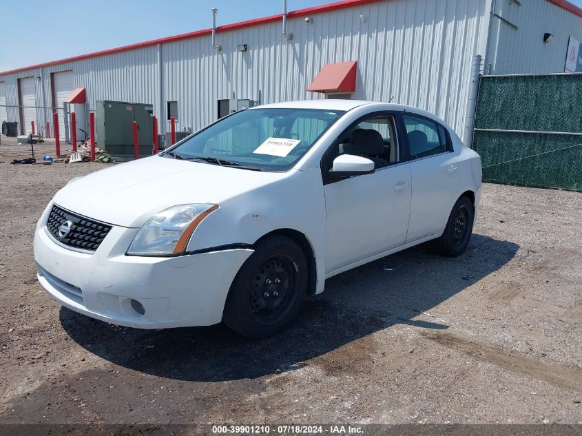 2008 Nissan Sentra 2.0S VIN: 3N1AB61E68L682962 Lot: 39901210