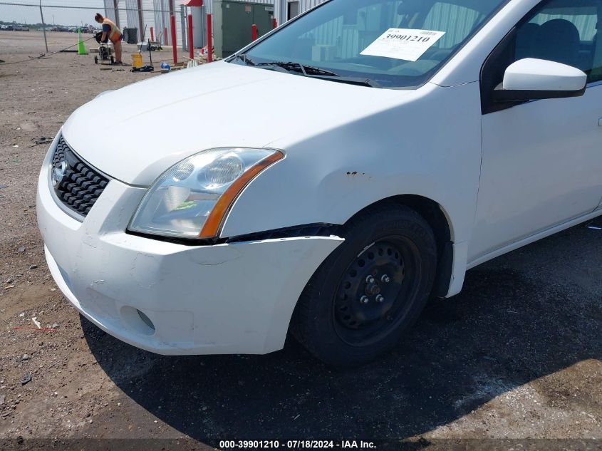 2008 Nissan Sentra 2.0S VIN: 3N1AB61E68L682962 Lot: 39901210