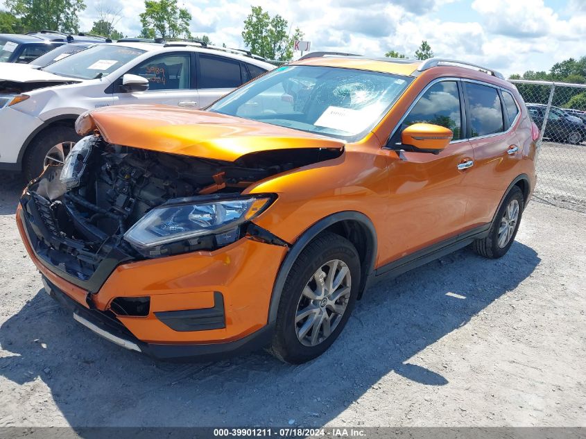 2017 Nissan Rogue Sv VIN: JN8AT2MV6HW273809 Lot: 39901211