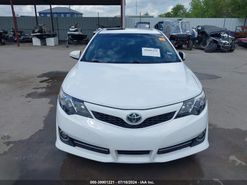 2012 Toyota Camry Se VIN: 4T1BF1FK3CU126075 Lot: 39901221