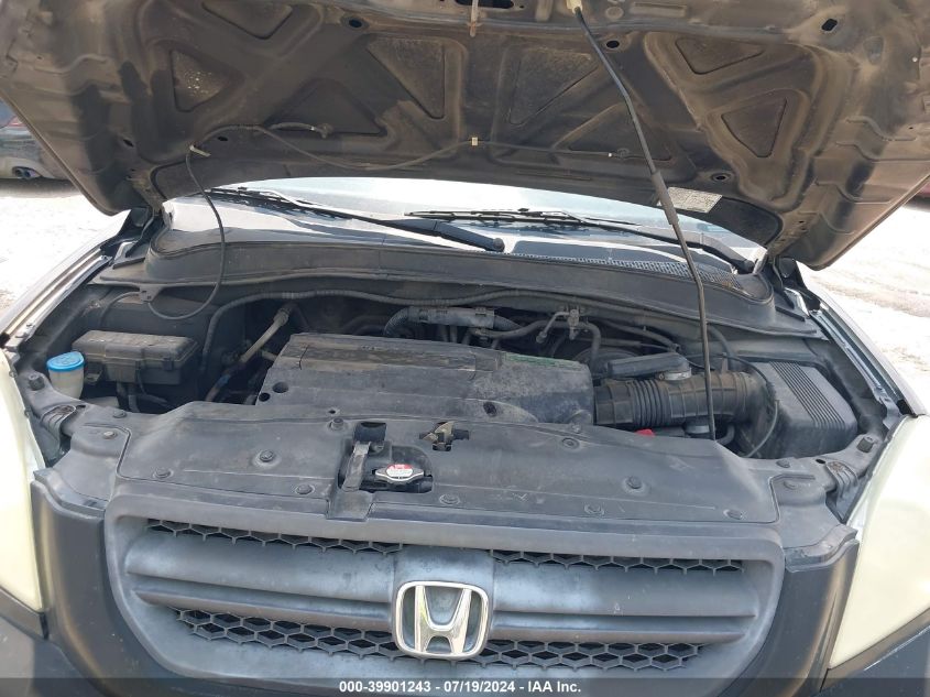 2004 Honda Pilot Ex-L VIN: 2HKYF18524H515713 Lot: 39901243