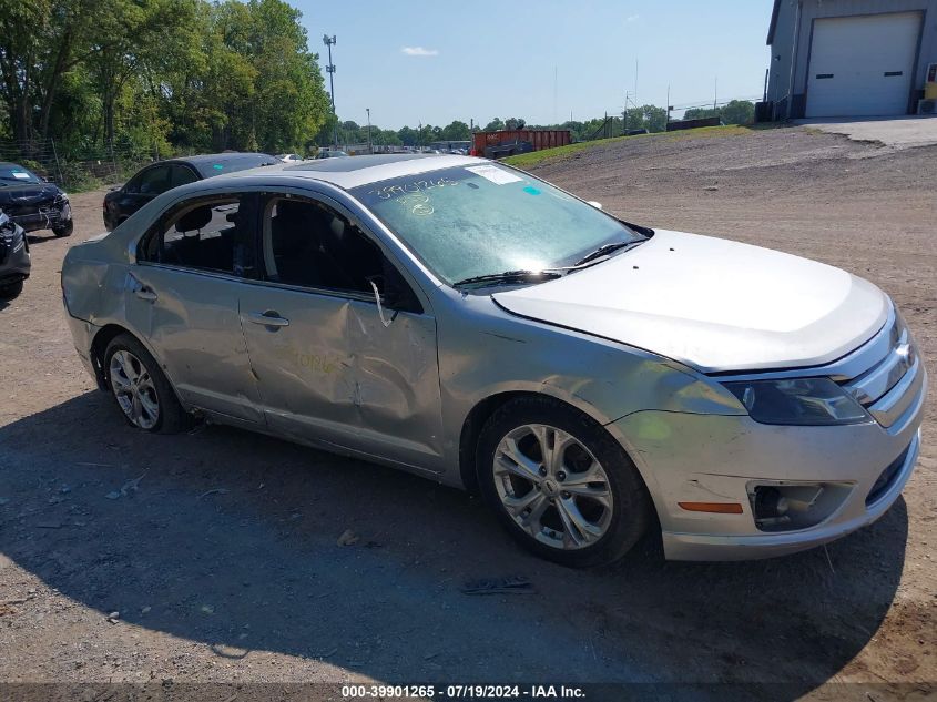 2012 Ford Fusion Se VIN: 3FAHP0HA7CR244959 Lot: 39901265