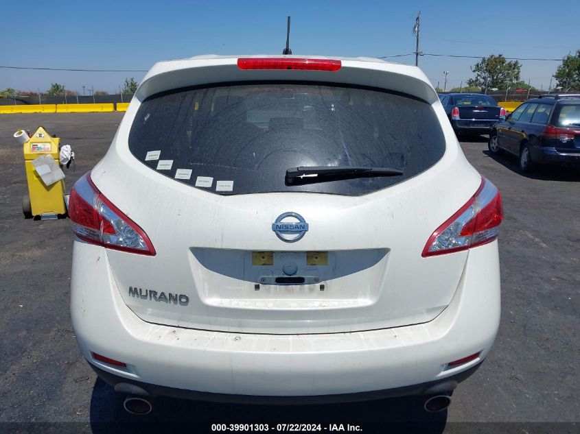 2013 Nissan Murano S VIN: JN8AZ1MU4DW208841 Lot: 39901303