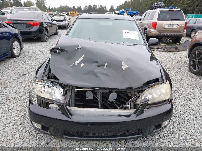 2001 Lexus Is 300 VIN: JTHBD182910015122 Lot: 39901313