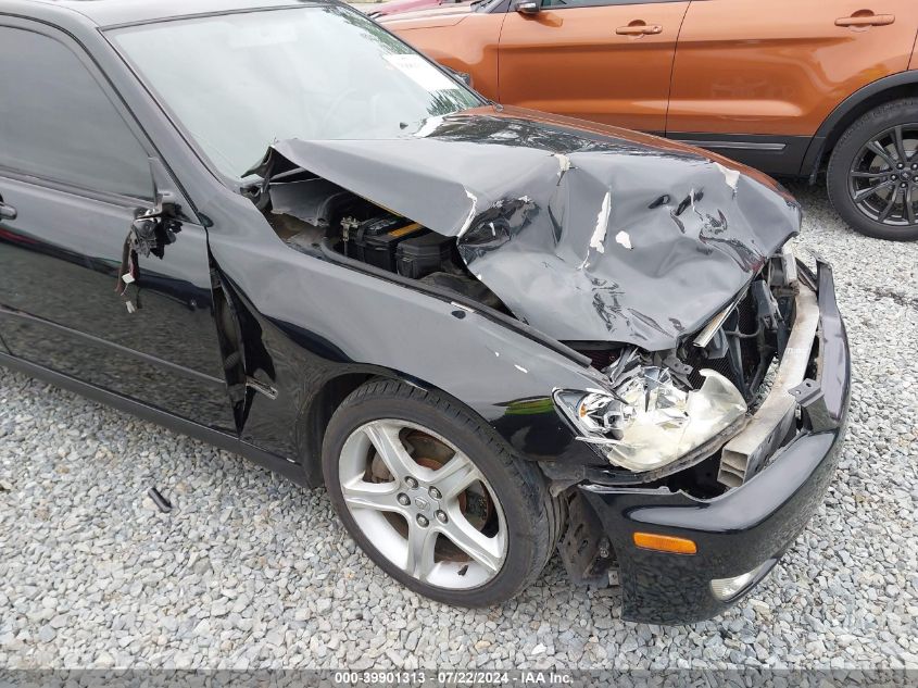 2001 Lexus Is 300 VIN: JTHBD182910015122 Lot: 39901313