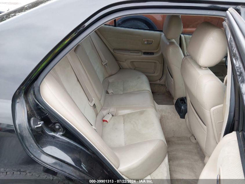 2001 Lexus Is 300 VIN: JTHBD182910015122 Lot: 39901313