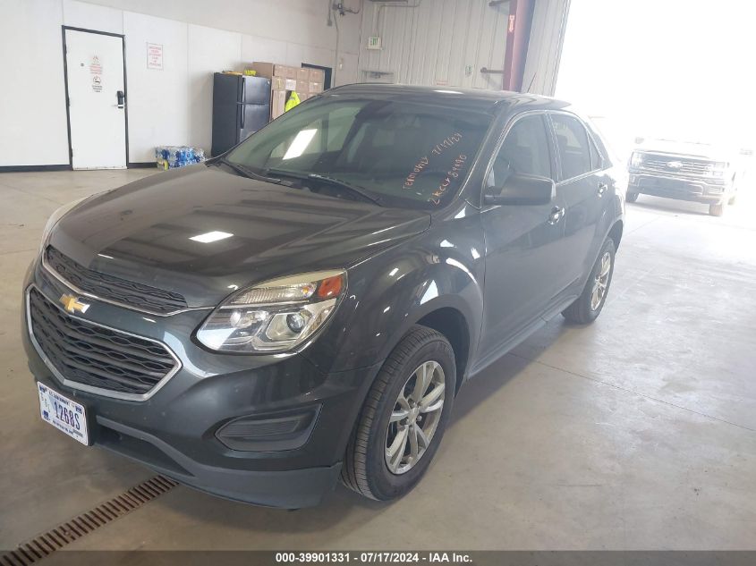 2017 CHEVROLET EQUINOX LS - 2GNFLEEK4H6316441