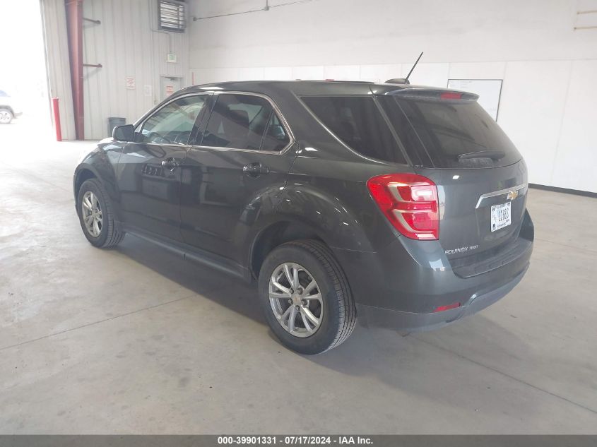 2017 CHEVROLET EQUINOX LS - 2GNFLEEK4H6316441