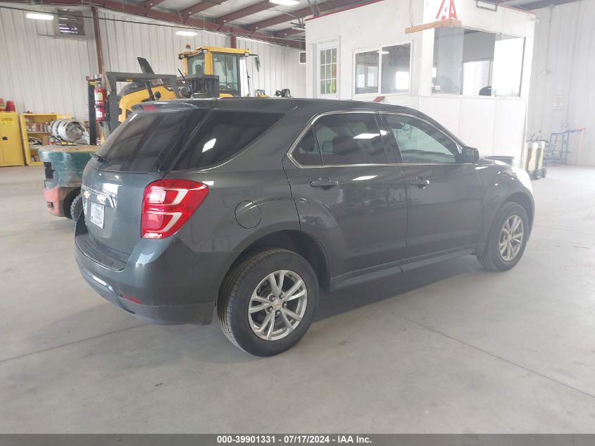 2017 CHEVROLET EQUINOX LS - 2GNFLEEK4H6316441