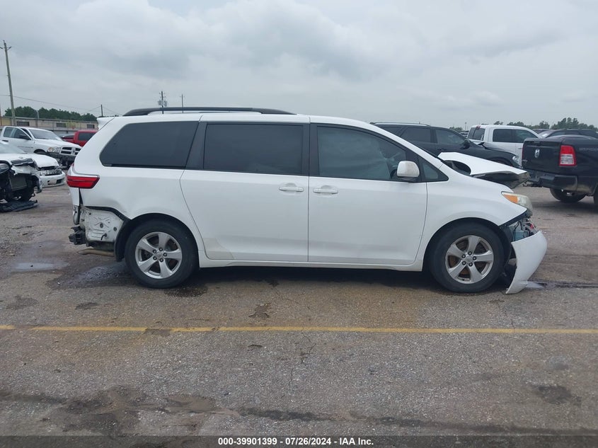 2016 Toyota Sienna Le 8 Passenger VIN: 5TDKK3DCXGS720907 Lot: 39901399