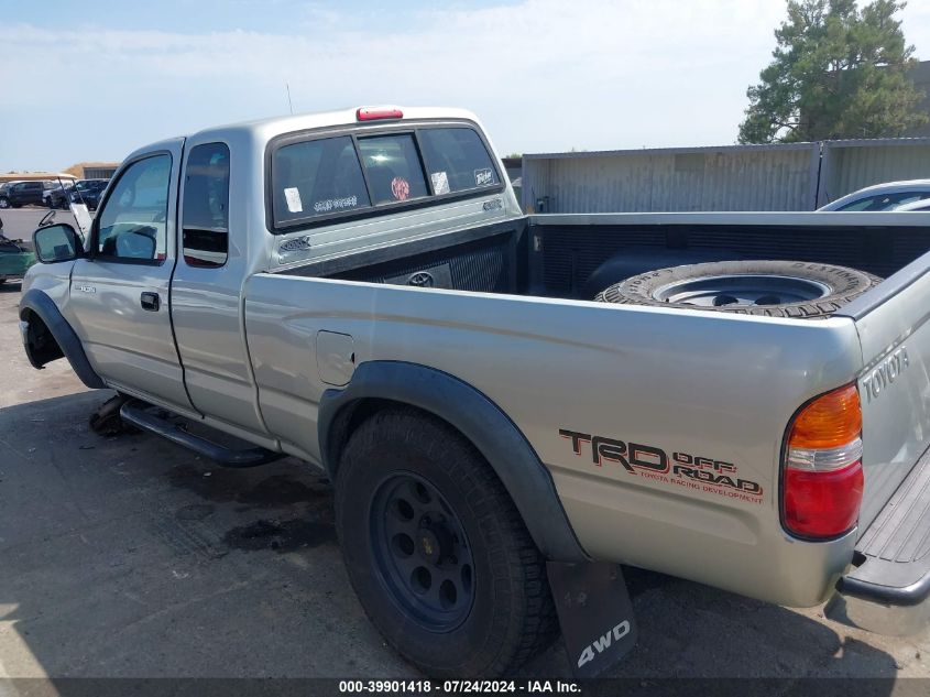 2003 Toyota Tacoma Base V6 VIN: 5TEWN72N23Z304738 Lot: 39901418