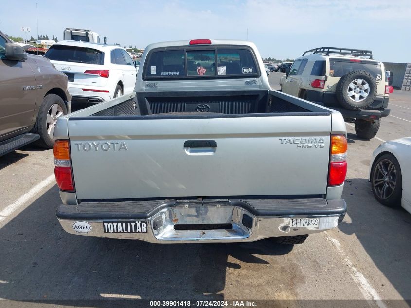 2003 Toyota Tacoma Base V6 VIN: 5TEWN72N23Z304738 Lot: 39901418