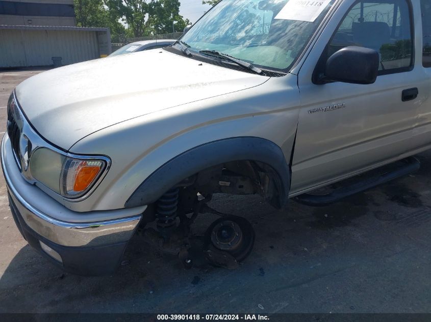 2003 Toyota Tacoma Base V6 VIN: 5TEWN72N23Z304738 Lot: 39901418
