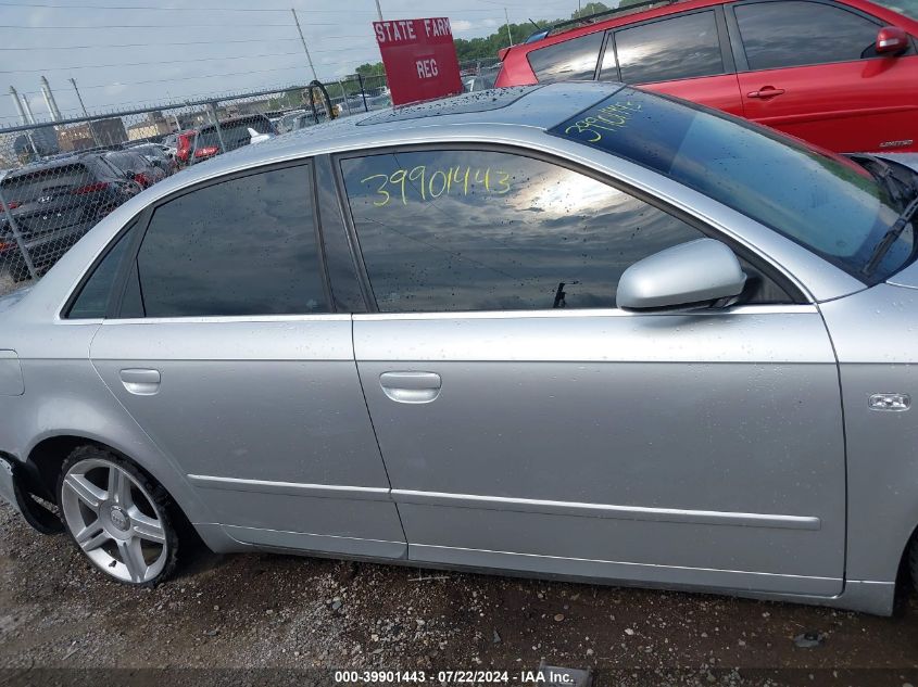 WAUDF78E37A183324 2007 Audi A4 2.0T