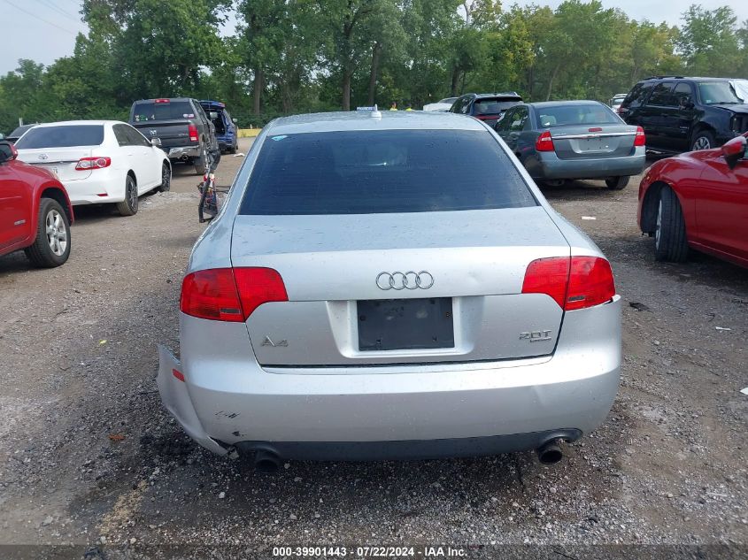 WAUDF78E37A183324 2007 Audi A4 2.0T