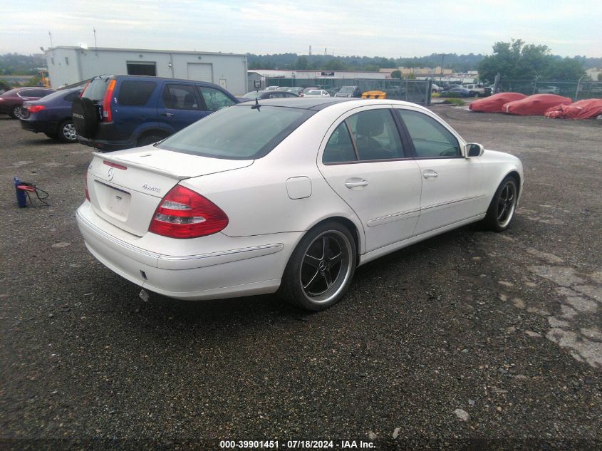 WDBUF83J86X200318 | 2006 MERCEDES-BENZ E 500