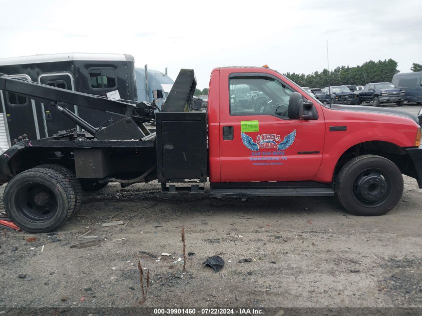 1999 Ford F-550 Lariat/Xl/Xlt VIN: 1FDAF56F4XEE19571 Lot: 39901460