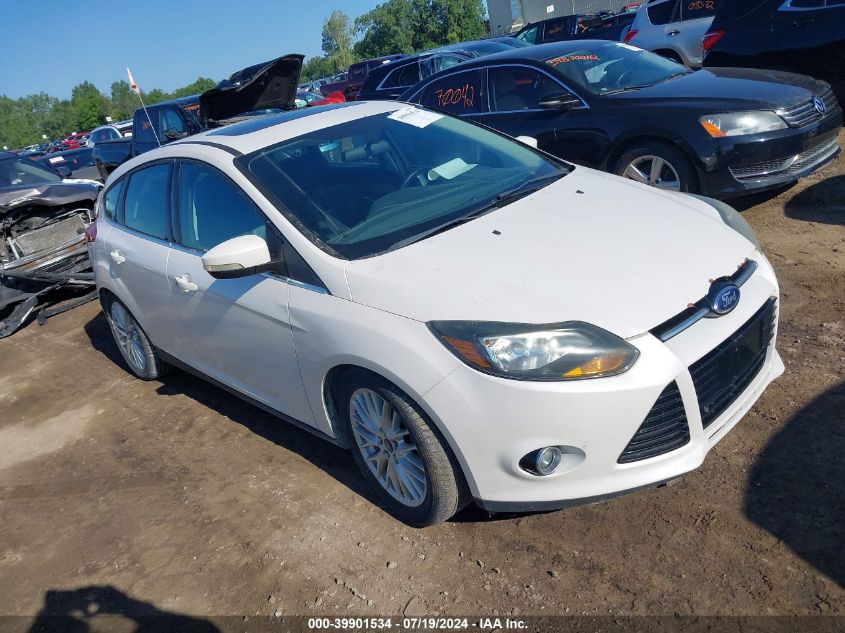 2014 Ford Focus Titanium VIN: 1FADP3N24EL168034 Lot: 39901534