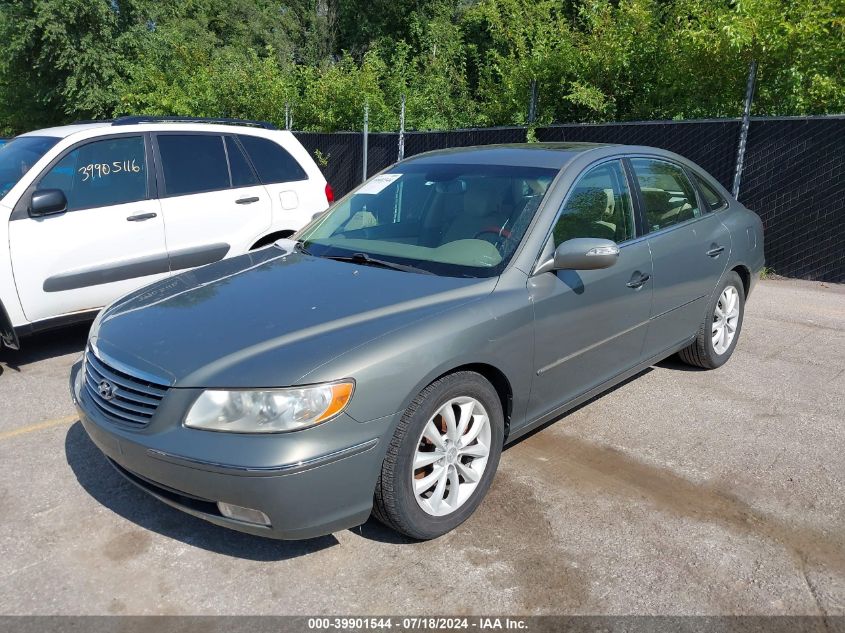 2008 Hyundai Azera Limited VIN: KMHFC46F78A284846 Lot: 39901544