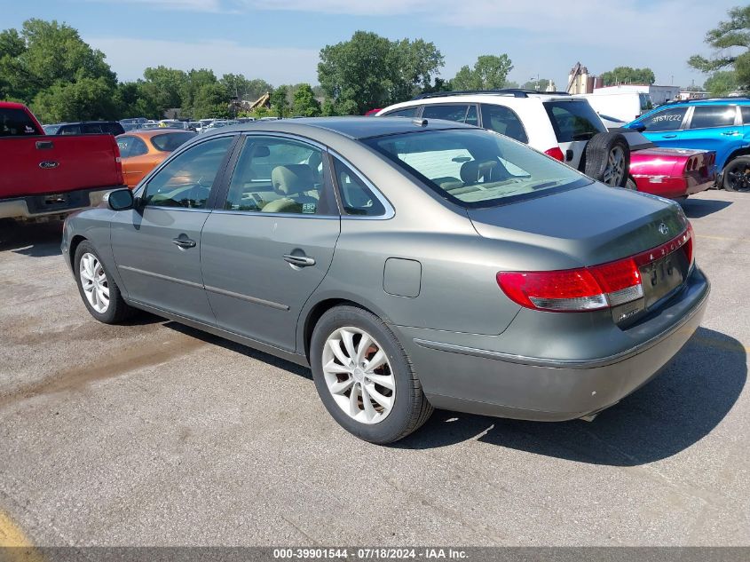 2008 Hyundai Azera Limited VIN: KMHFC46F78A284846 Lot: 39901544