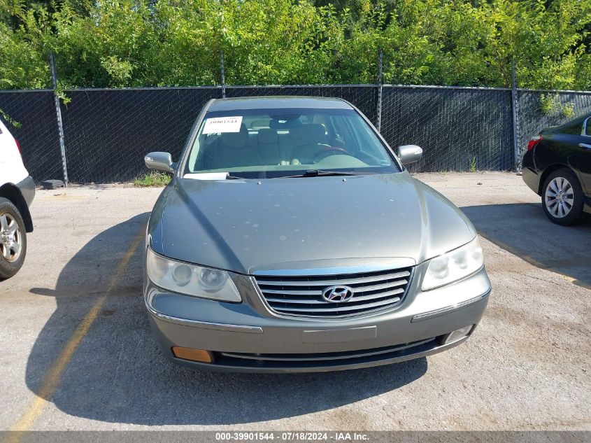 2008 Hyundai Azera Limited VIN: KMHFC46F78A284846 Lot: 39901544