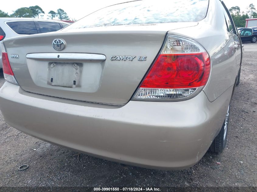 2005 Toyota Camry Le VIN: JTDBE32K450316650 Lot: 39901550