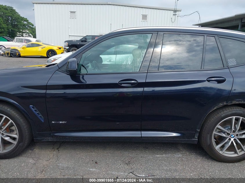 2018 BMW X3 xDrive30I VIN: 5UXTR9C58JLC76250 Lot: 39901555