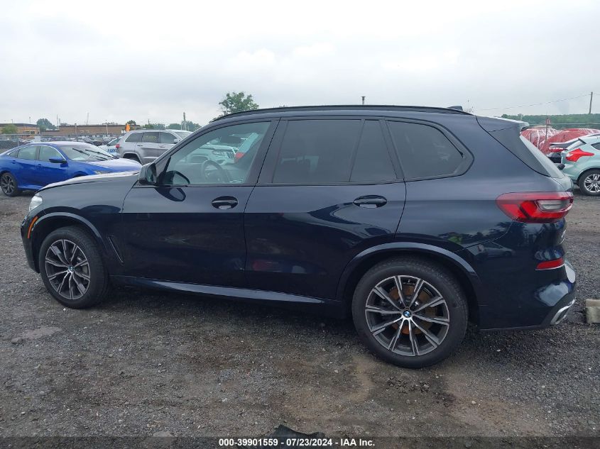 2022 BMW X5 xDrive40I VIN: 5UXCR6C0XN9L37570 Lot: 39901559