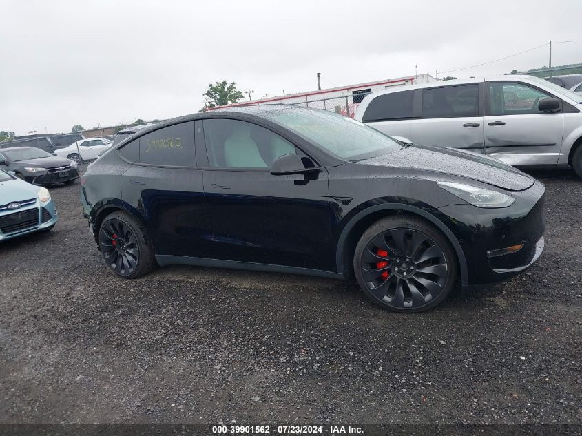 2022 TESLA MODEL Y PERFORMANCE DUAL MOTOR ALL-WHEEL DRIVE - 7SAYGDEF2NF546622