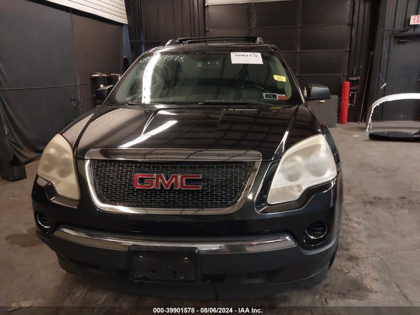 2011 GMC Acadia Sl VIN: 1GKKVNED0BJ250441 Lot: 39901578