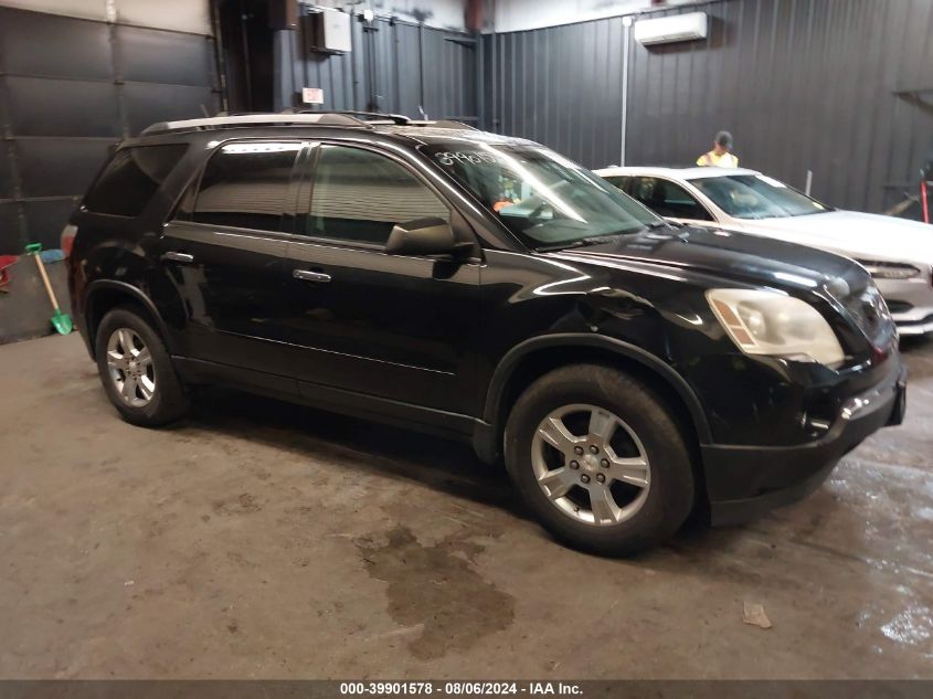 2011 GMC Acadia Sl VIN: 1GKKVNED0BJ250441 Lot: 39901578