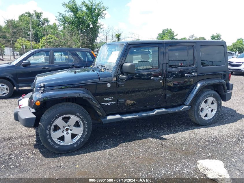 2011 Jeep Wrangler Unlimited Sahara VIN: 1J4HA5H15BL532883 Lot: 39901580