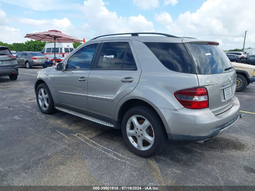 2008 Mercedes-Benz Ml 350 4Matic VIN: 4JGBB86E28A417626 Lot: 39901610