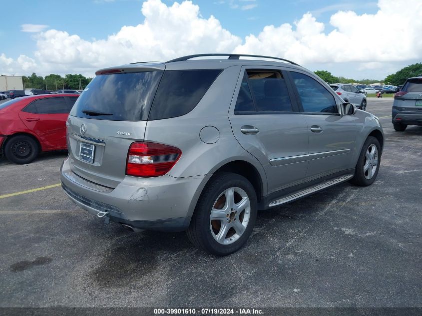 4JGBB86E28A417626 | 2008 MERCEDES-BENZ ML 350