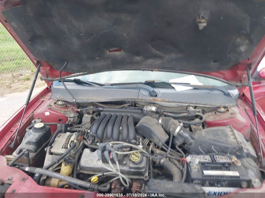 2002 Ford Taurus Ses VIN: 1FAFP55282A209860 Lot: 39901635