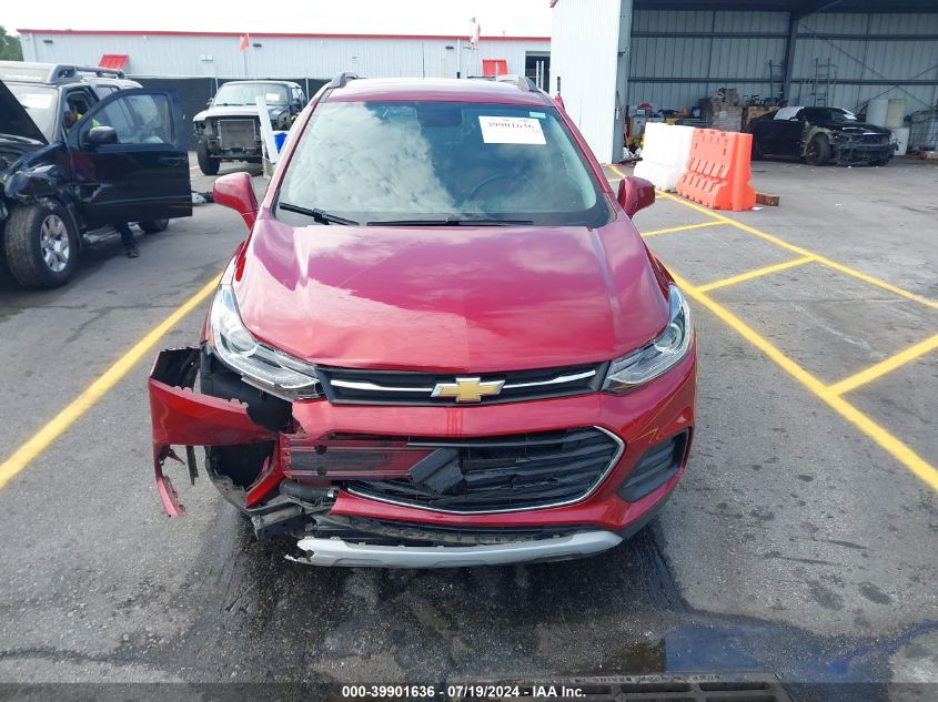 2020 Chevrolet Trax Fwd Lt VIN: 3GNCJLSB7LL110858 Lot: 39901636