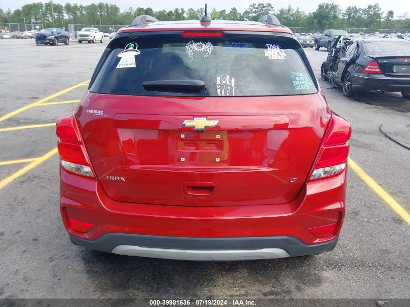 2020 Chevrolet Trax Fwd Lt VIN: 3GNCJLSB7LL110858 Lot: 39901636