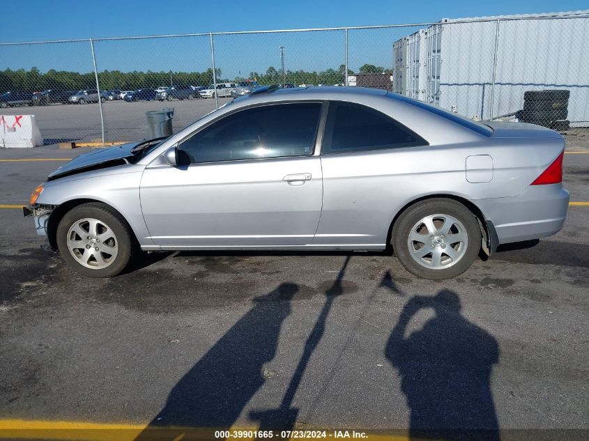 2003 Honda Civic Ex VIN: 1HGEM22993L068707 Lot: 39901665