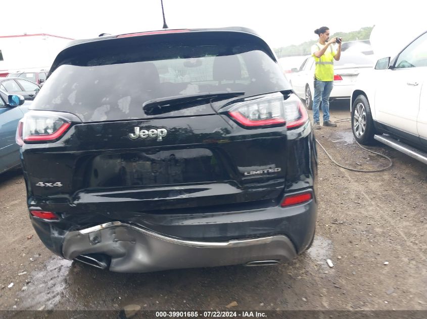 2019 Jeep Cherokee Limited 4X4 VIN: 1C4PJMDXXKD412495 Lot: 39901685
