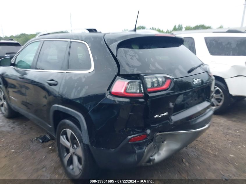 2019 Jeep Cherokee Limited 4X4 VIN: 1C4PJMDXXKD412495 Lot: 39901685