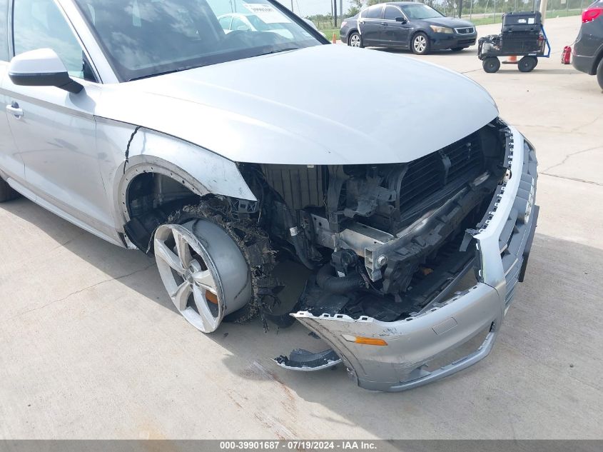 2020 Audi Q5 Premium 45 Tfsi Quattro S Tronic VIN: WA1ANAFYXL2046608 Lot: 39901687