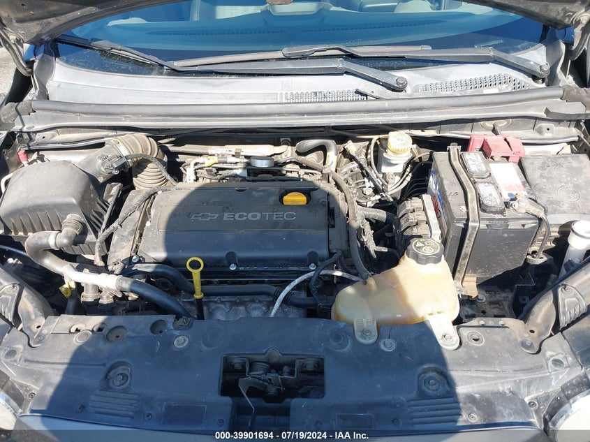 2013 Chevrolet Sonic Ltz Auto VIN: 1G1JE6SG0D4140012 Lot: 39901694